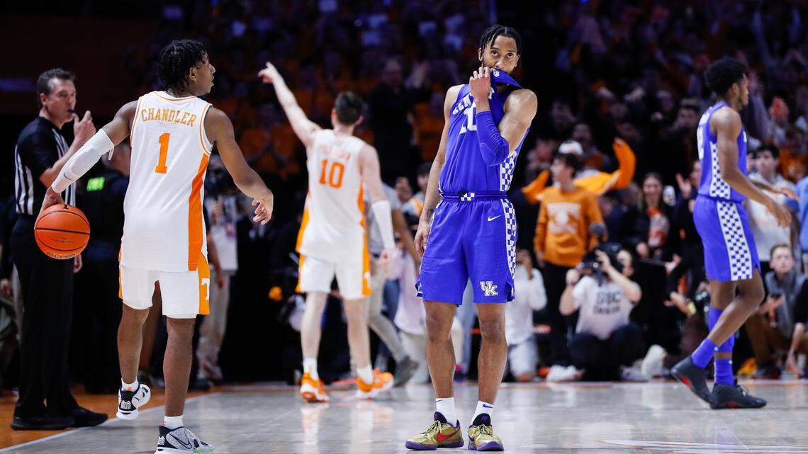 Calipari’s message after UK loss at Tennessee: ‘Own it. We got manhandled.’
