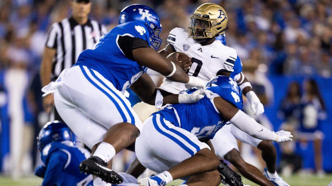 Final statistics from Kentucky football’s 35-3 win over the Akron Zips
