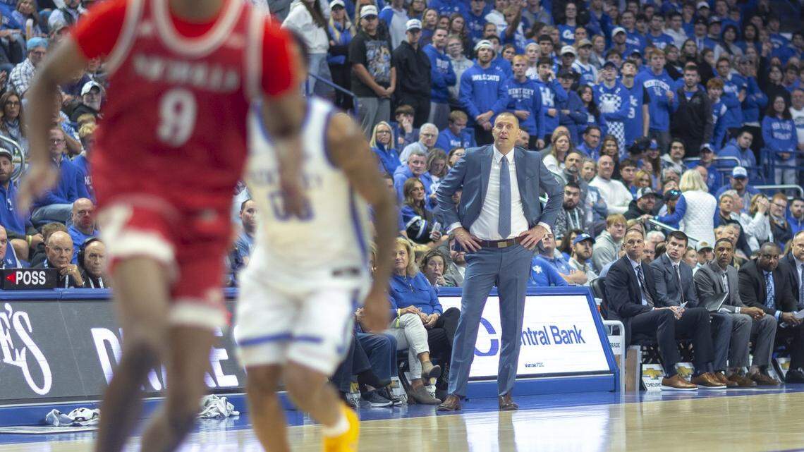 Everything Mark Pope said after Kentucky basketball beat Nicholls
