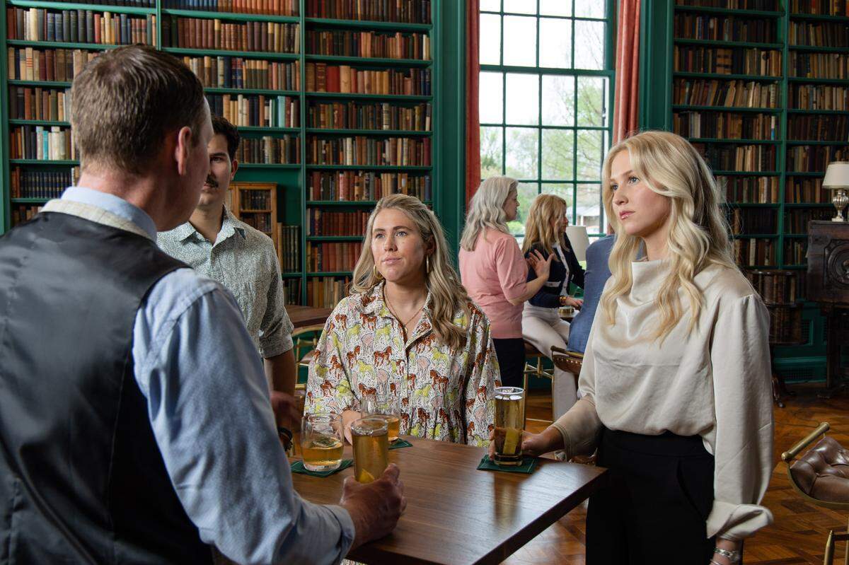 Tim Knittel shares a special cocktail with visitors to Oxmore Bourbon Company.
