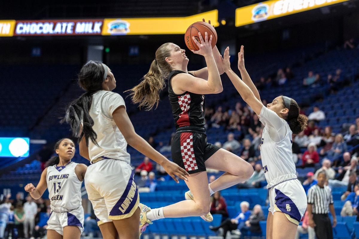 Claire Johnson scored 16 points in McCracken County’s quarterfinals victory over Bowling Green on Friday.