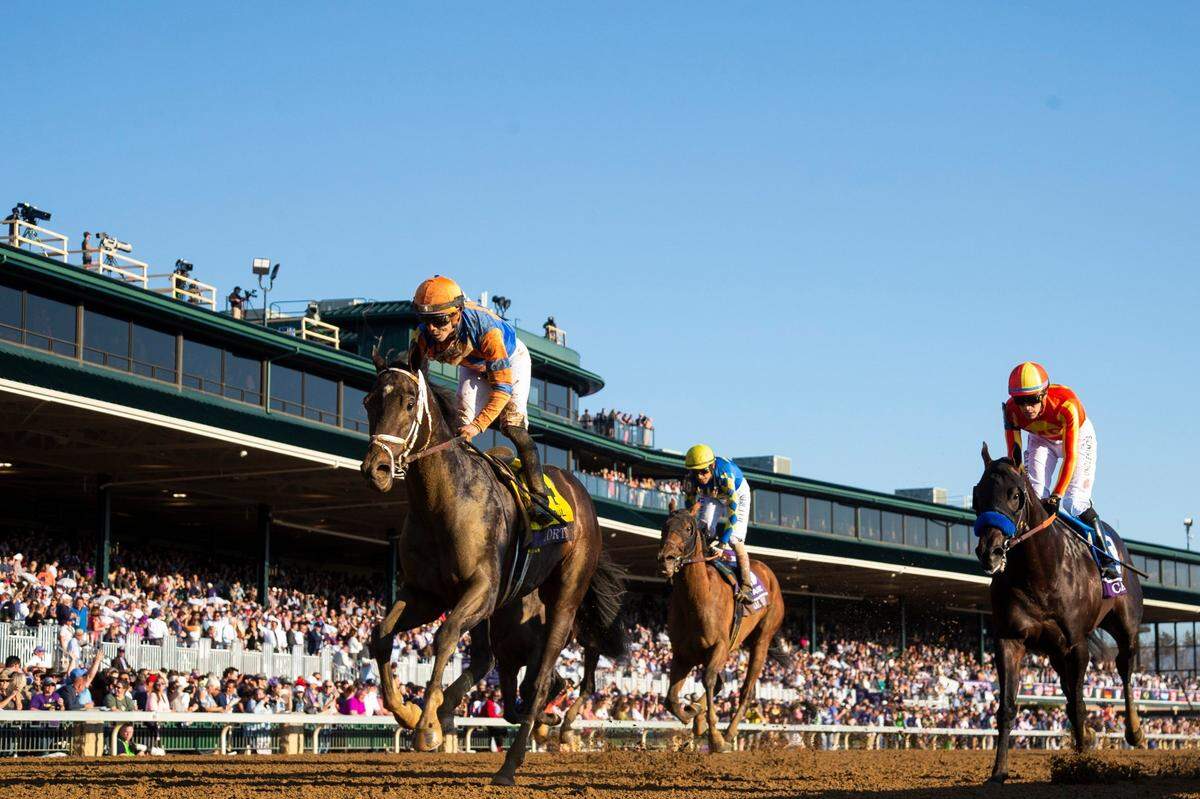 Forte, winner of the Breeders’ Cup Juvenile at Keeneland last fall, was the 3-1 morning-line favorite for the Kentucky Derby for trainer Todd Pletcher. Only Street Sense (2006-07) and Nyquist (2015-16) have won both races.