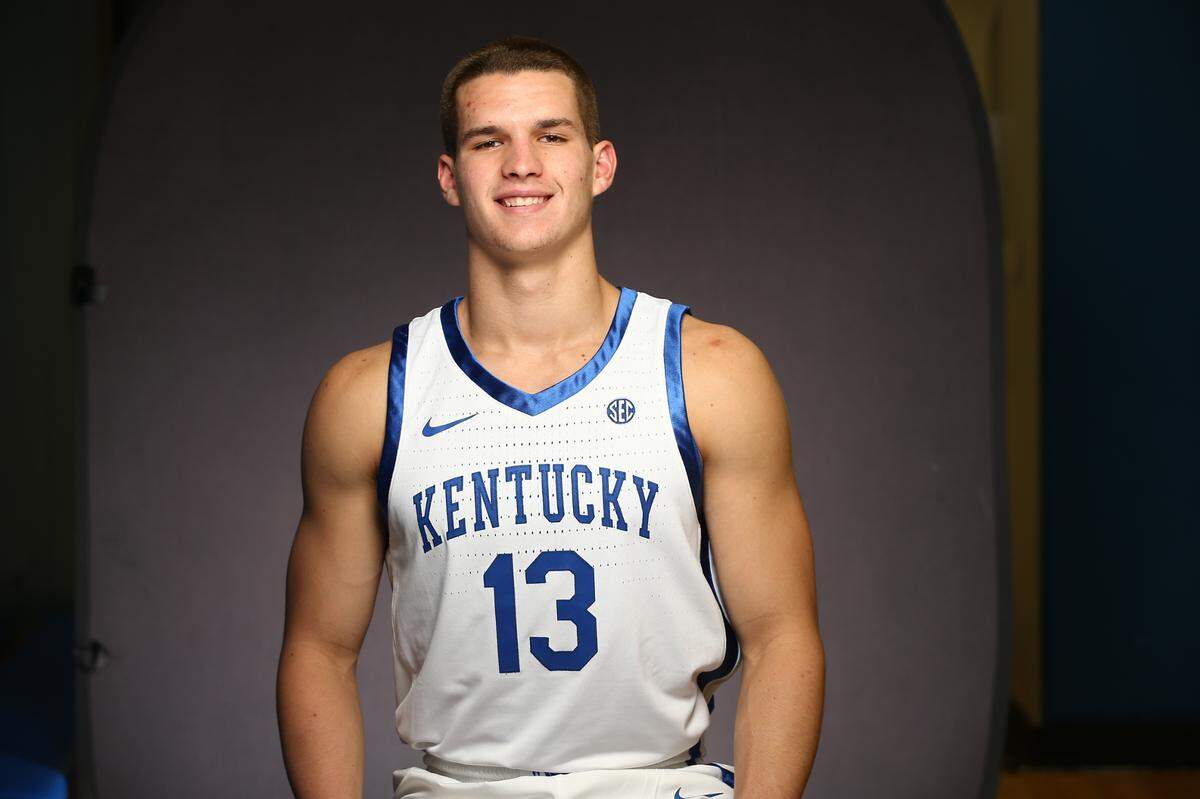 Grant Darbyshire was a walk-on for three seasons with the Kentucky men’s basketball program.