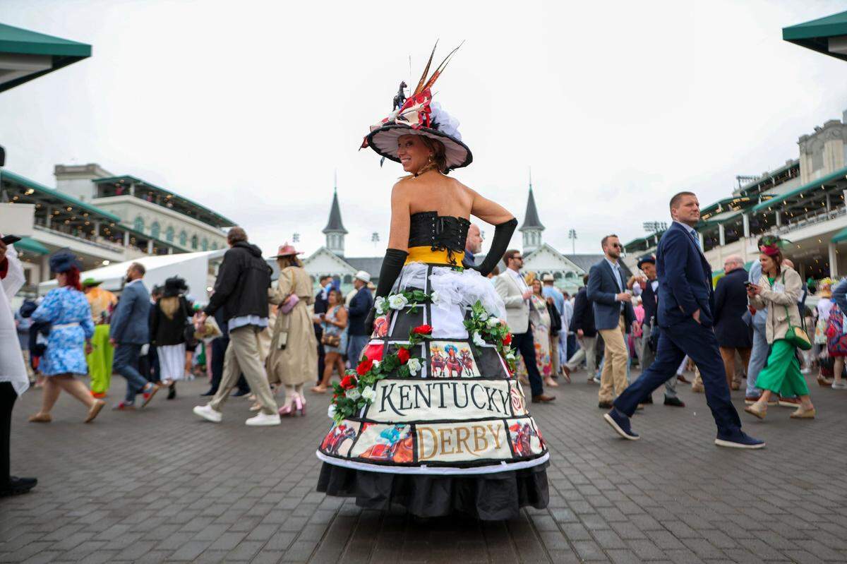 Stacy King at Kentucky Derby 151 at Churchill Downs on Saturday.