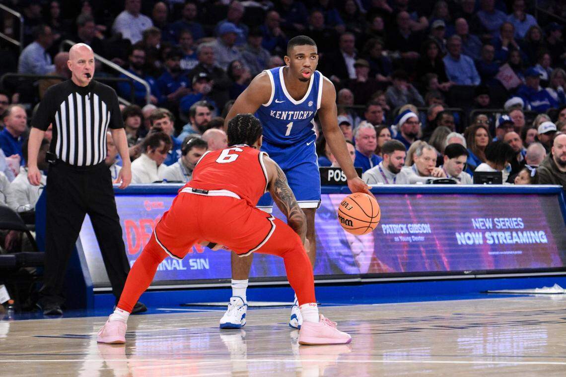 Lamont Butler and the Kentucky Wildcats struggled against the Ohio State Buckeyes on Saturday night, losing 85-65 in Madison Square Garden.