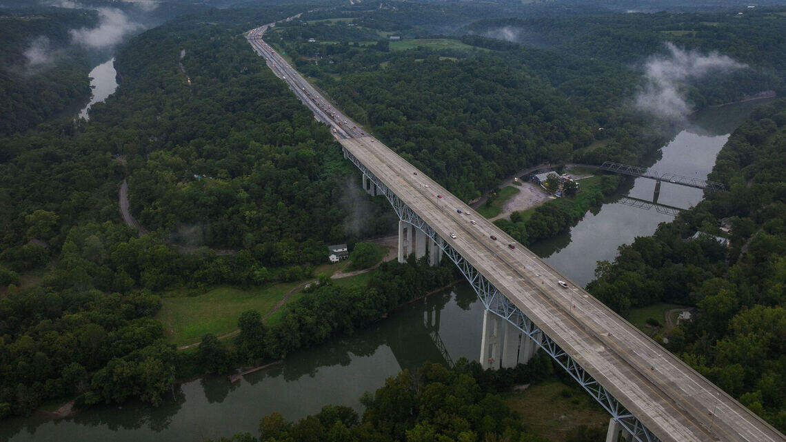 Misplaced cones caused ‘significant’ backup on Lexington interstate, police say