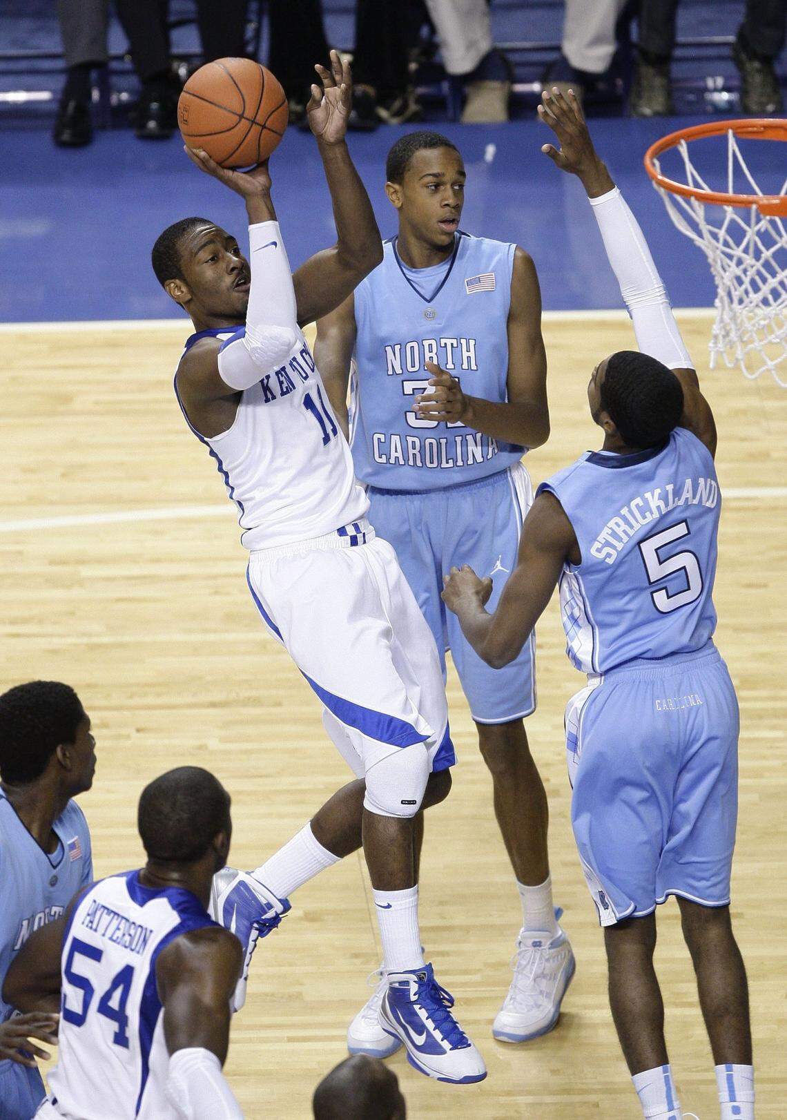 In his one season as a Kentucky player, John Wall (10) helped turn the UK program around and launched a statewide dance craze.