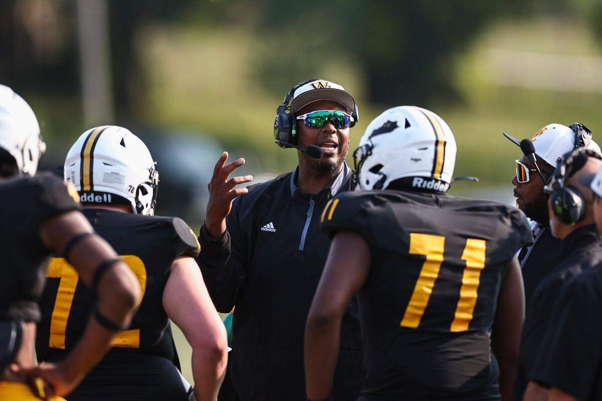 Woodford County head coach Dennis Johnson led his team back a a district title this season with aspirations for more hardware.