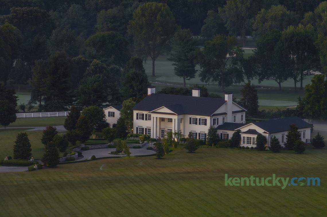 New Kentucky men’s basketball head coach Mark Pope and his wife Lee Anne and family have purchased a house in an exclusive gated community on Paris Pike, The Grange Estates.