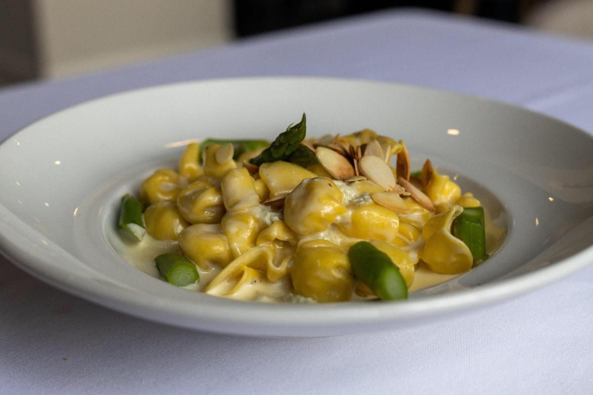 The Fagottini Sinatra pasta dish offered at Frank and Dino’s was a favorite of Frank Sinatra when restaurant owner Carlo Vaccarezza used to cook for him.