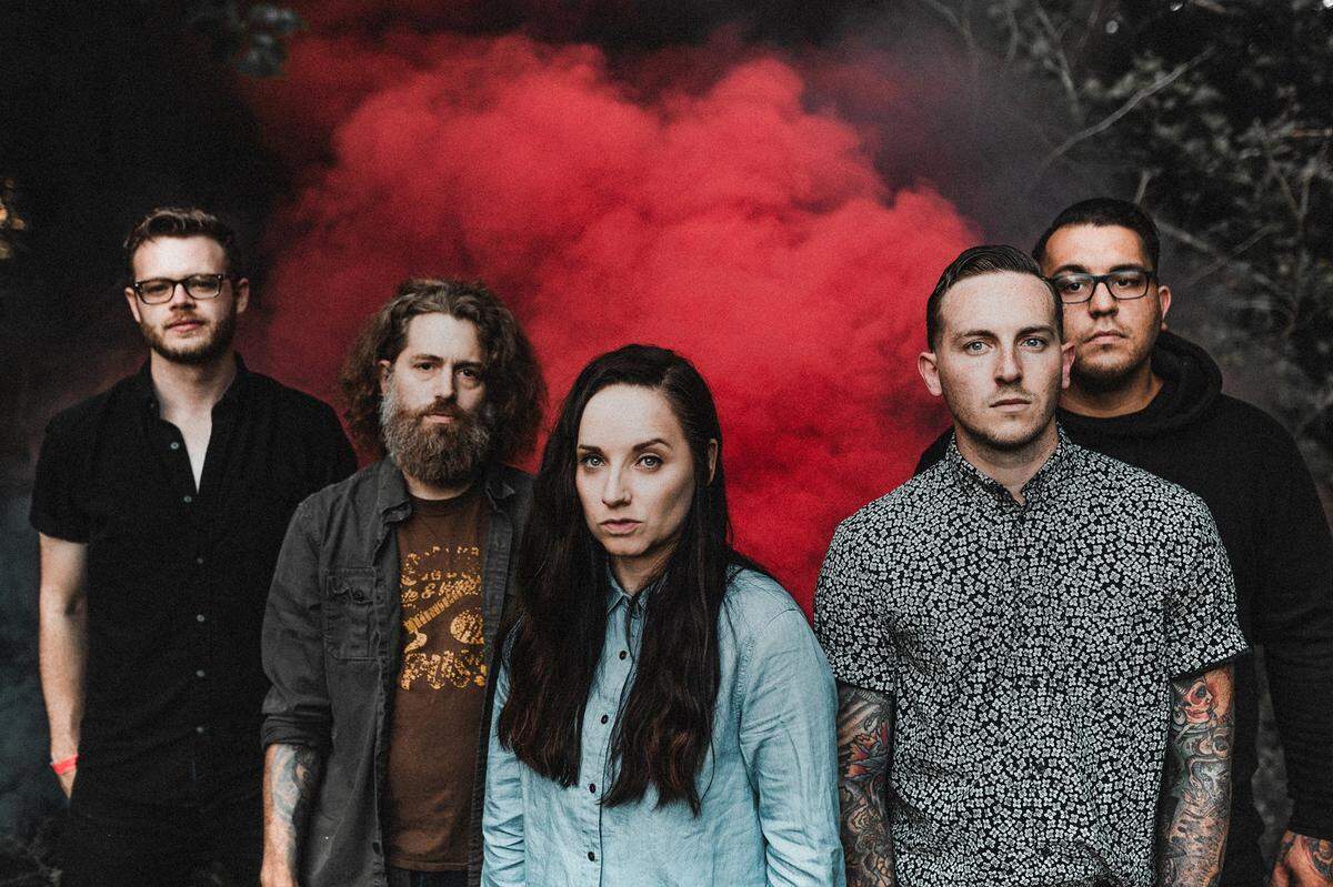 Massive Cult is (left to right): guitarist Nolan Mason, drummer Andrew Hibpshman, vocalist Tab Caudill, guitarist Billy Duncan and bassist Andrew Beauvier.