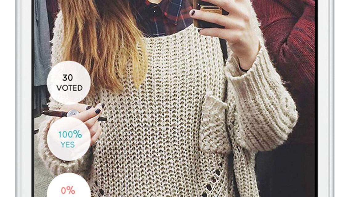 If you want to know what not to wear, the  WeStyle app provides real-time fashion feedback. 