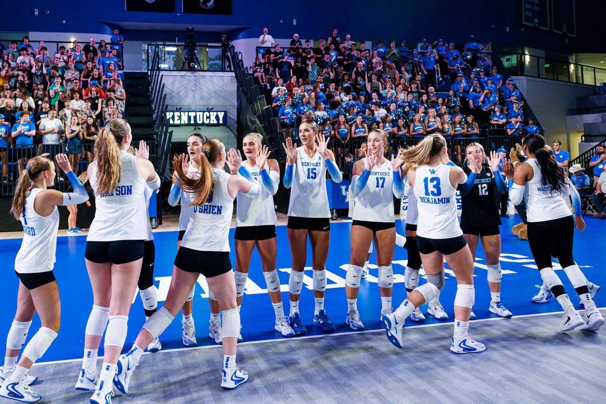 Kentucky volleyball returns for the 2025 season with a reloaded roster ahead of its Aug. 30 opener at Lipscomb.