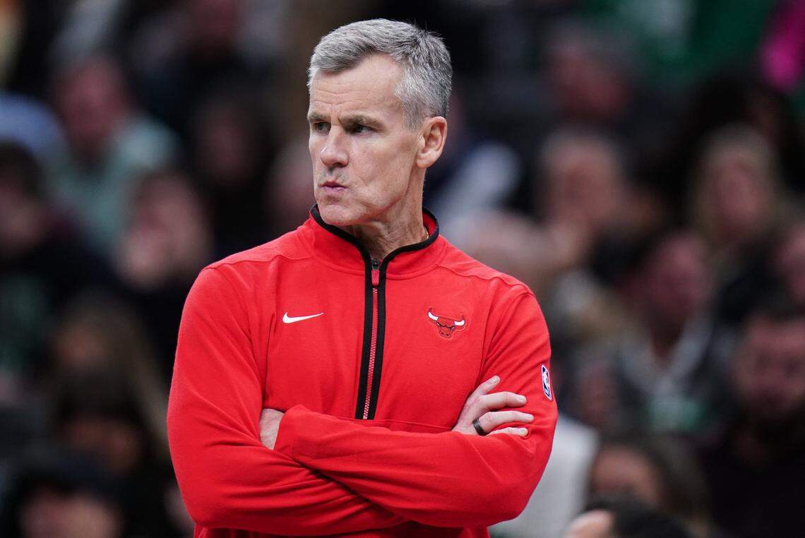 Chicago Bulls coach Billy Donovan has a 397-318 record in nine years in the NBA, going into the final three games of the 2023-24 regular season.