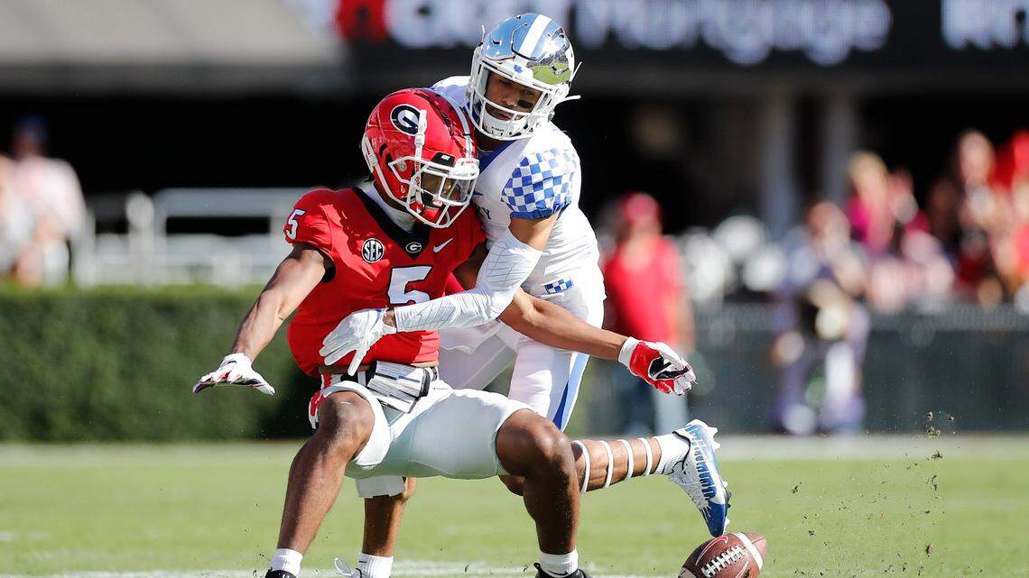 Final statistics from Kentucky football’s 30-13 loss to top-ranked Georgia