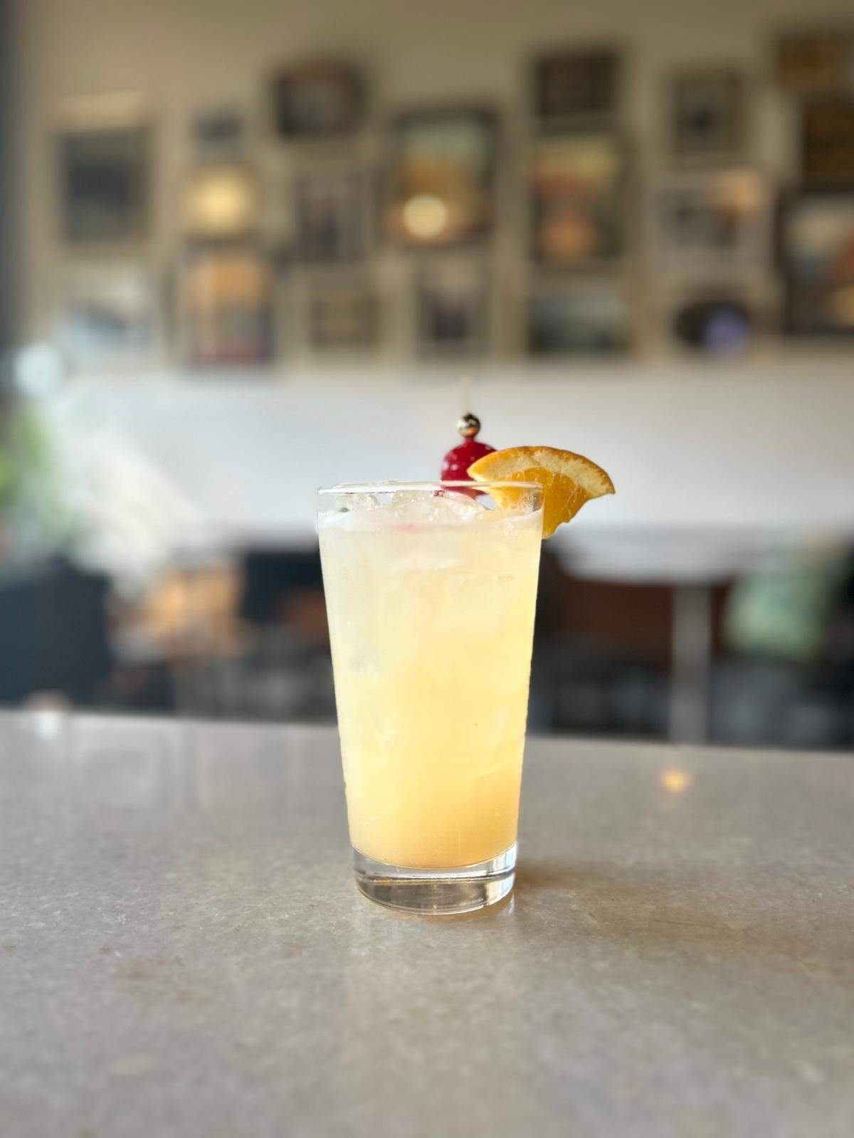 Old North Bar’s Thunder Punch is a mocktail.