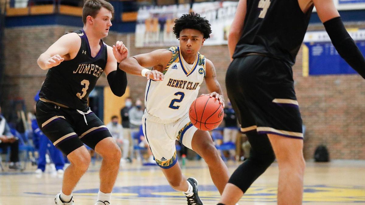 Henry Clay’s Aziel Blackwell (2) helped lead the Blue Devils to their first Sweet 16 appearance since 2005.