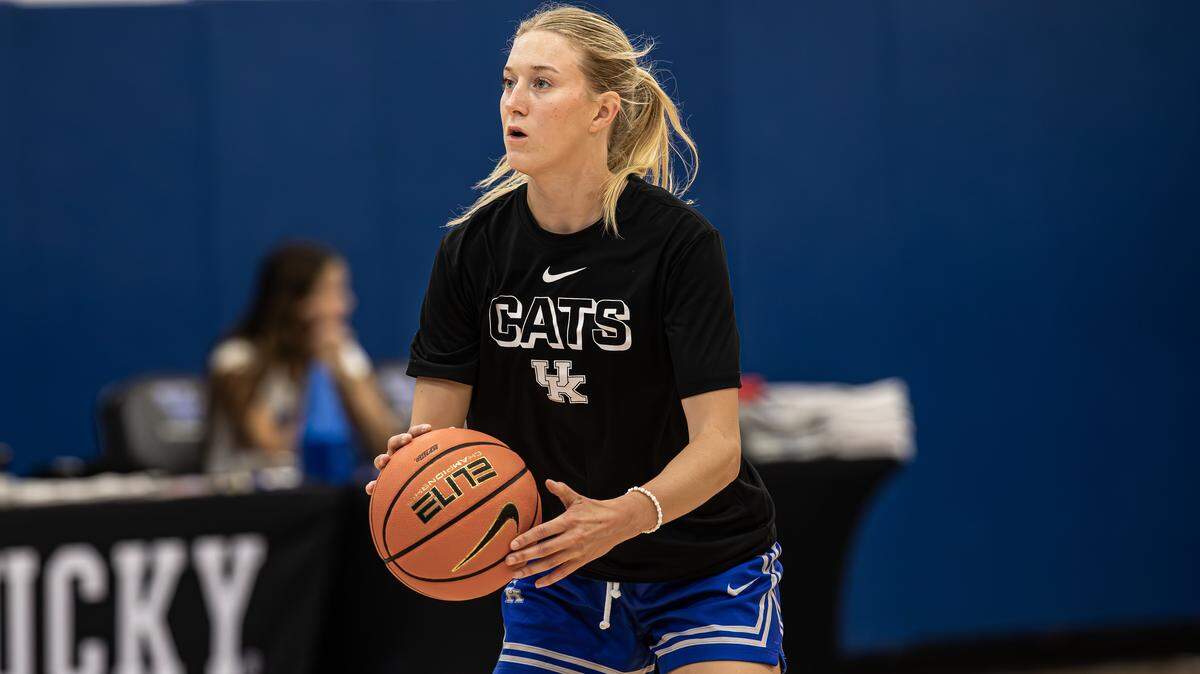 As a junior last season at Western Kentucky, new UK guard Josie Gilvin (33) raised her 3-point shooting percentage from 23.6% in 2023-24 to 41.3% in 2024-25 and her scoring average from 4.8 ppg to 13.1 ppg.