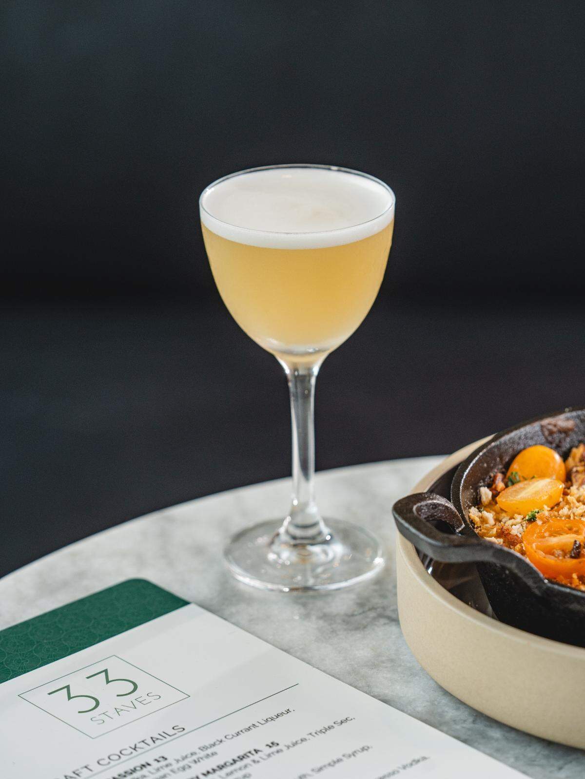 Bourbon Bee cocktail from 33 Staves.