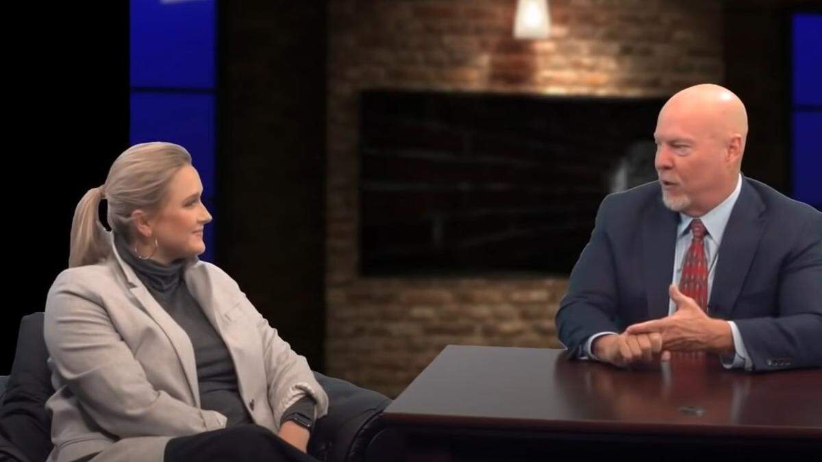 Lieutenant governor candidate Wesley Deters (left) pictured with GOP gubernatorial candidate Eric Deters