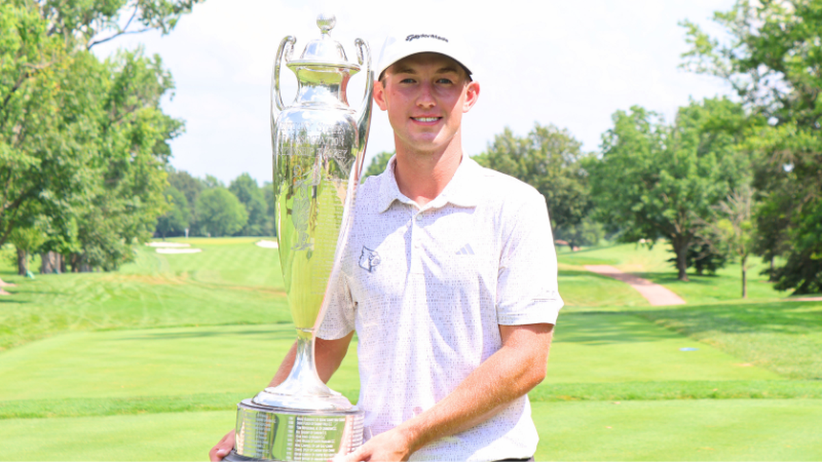 Warren Thomis, who helped lead Madison Central to two high school state championships before moving on to the University of Louisville, won the 111th Men’s State Am on Wednesday at Lexington Country Club.