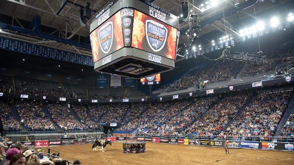 The PBR Lexington Invitational, show here at Rupp Arena last year, returns to Lexington for two nights of bull riding.