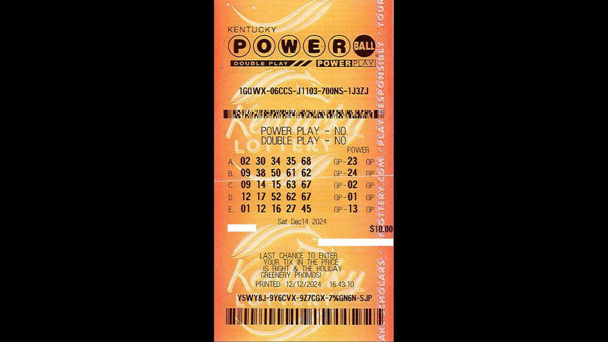 This Kentucky Lottery Powerball ticket recently won a Lexington resident and UPS delivery driver a $50,000 prize ahead of Christmas.