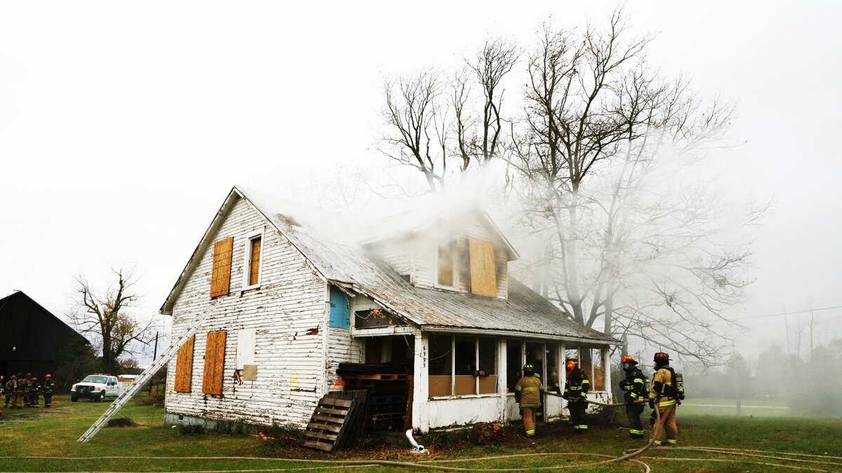 Lexington Fire Department Battalion Chief Shane Poynter and the Lexington Fire Department invite media members to the Lexington Fire Recruit Class 73 “House Burn” on November 14, 2024, in Lexington, Ky.