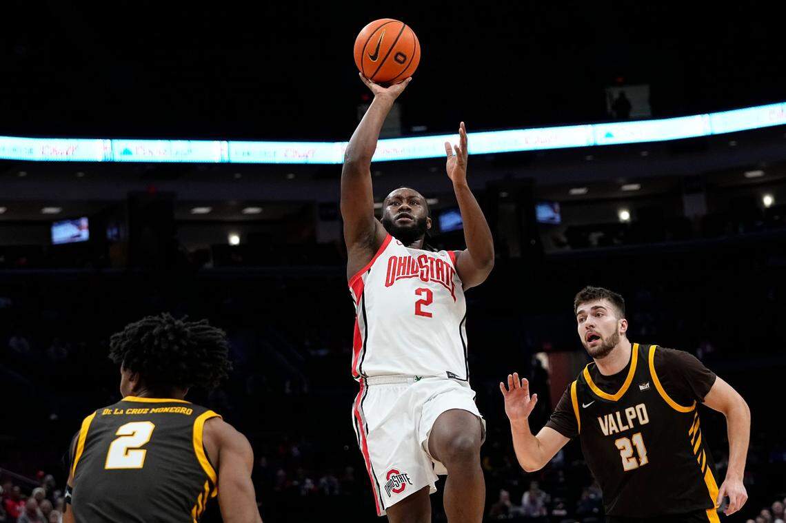 Ohio State point guard Bruce Thornton (2) is averaging 14.8 points a game and has dished out 58 assists with only 14 turnovers.