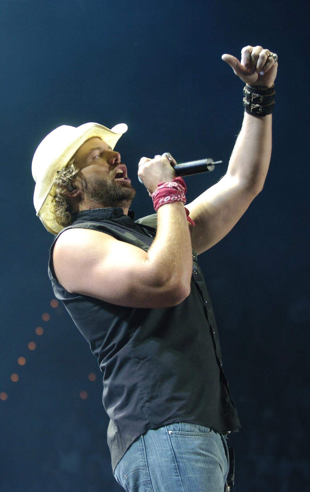 Toby Keith performs at Rupp Arena in October 2004  He'll headline the final night of Red, White & Boom 2018.