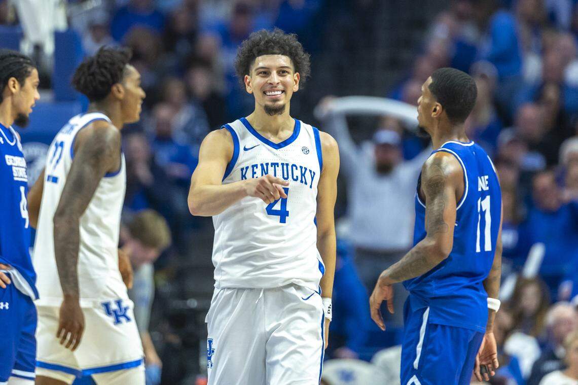 Last season at Kentucky, Koby Brea averaged a career-best 11.6 points per game.