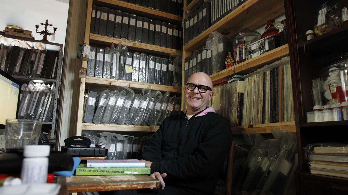 Louis Zoellar Bickett's work "challenges us by challenging convention, the way we look at ourselves, at life, at community," said Mayor Jim Gray.         