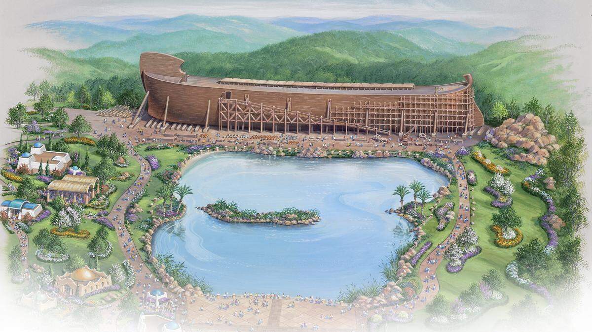 Artist's rendering of Ark Encounter, a planned biblical theme park in Grant County.