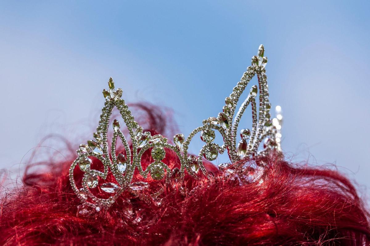Paris Stilettos-Foxx was crowned Miss Lexington Pride 2025 at the Lexington Pride Festival on Saturday, June 28, 2025.