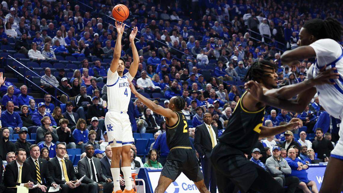 Box score from No. 6 Kentucky basketball’s 90-77 SEC win over Missouri