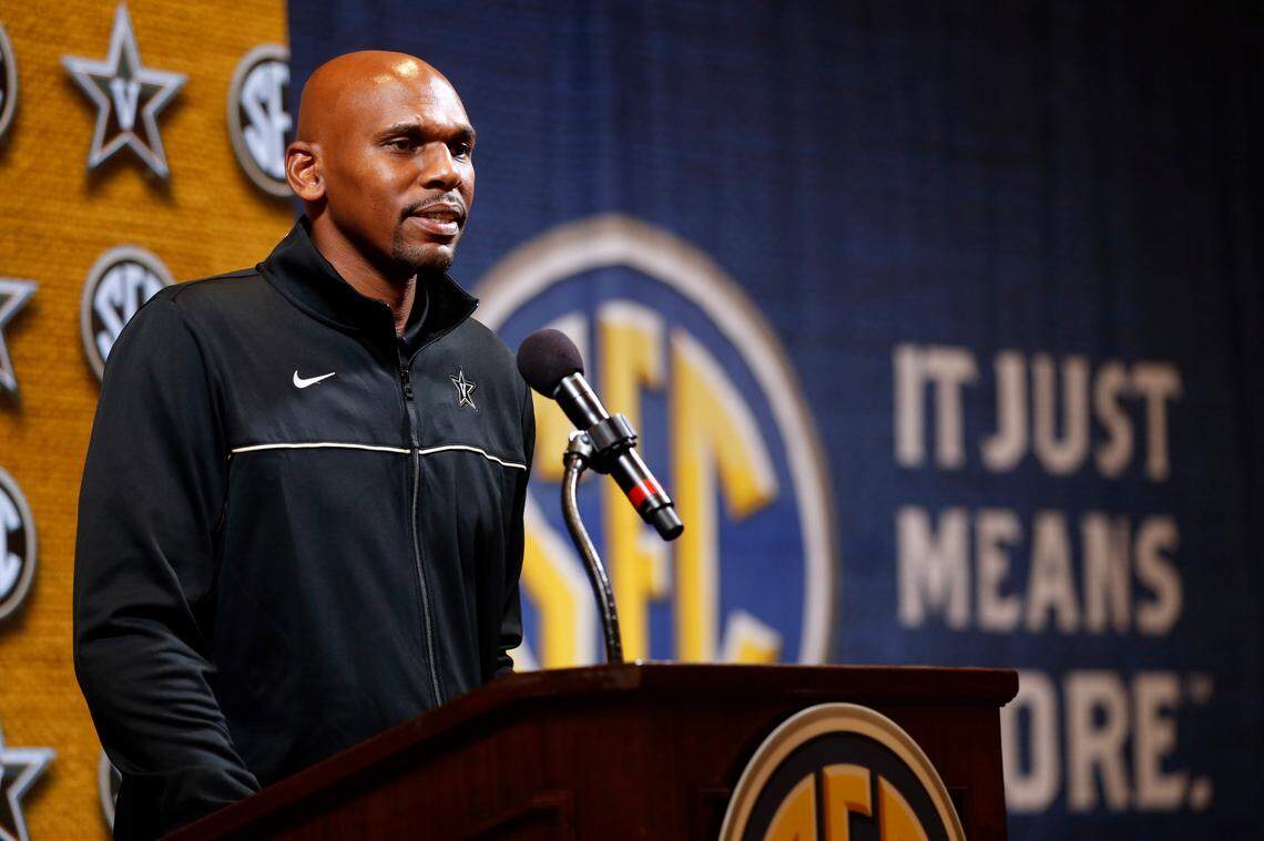 Jerry Stackhouse, a former star at North Carolina and a longtime NBA player, is the new head coach at Vanderbilt.