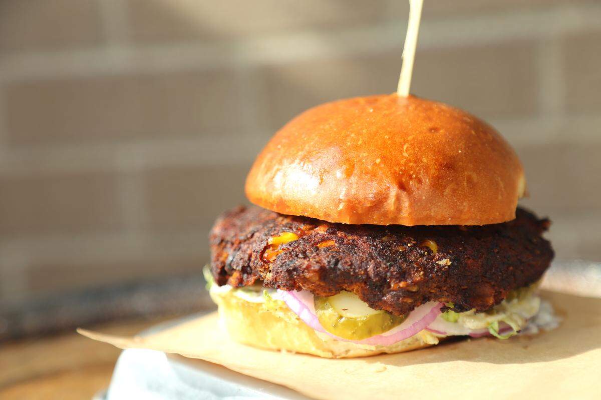 Goodwood is offering two burgers at its Lexington and Frankfort locations, including the vegetarian Grazer Burger at both.
