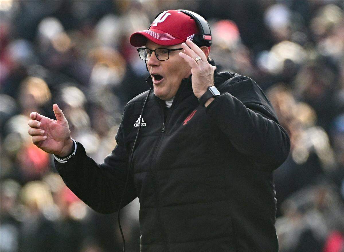 Tom Allen was fired as Indiana’s head coach on Sunday and will receive a $20.8 million buyout from the school as a result.