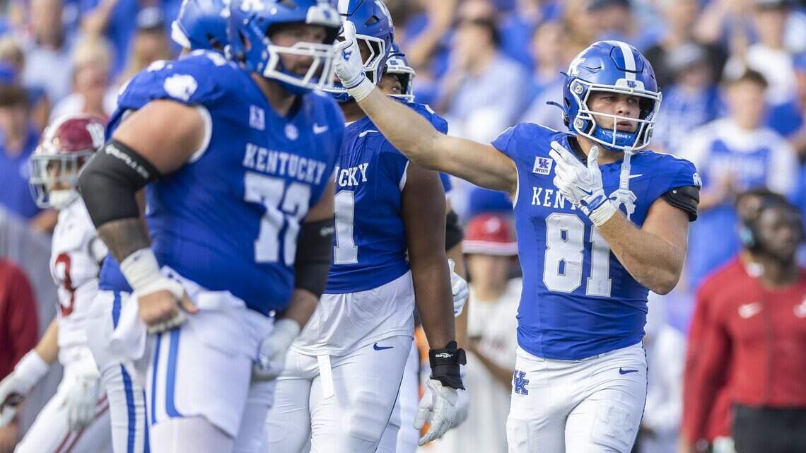 Where to watch, how to follow Saturday’s Kentucky football game at No. 9 Texas A&M