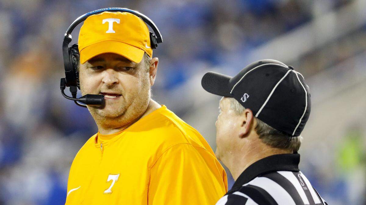 Tennessee coach Josh Heupel is 5-0 vs. Kentucky.