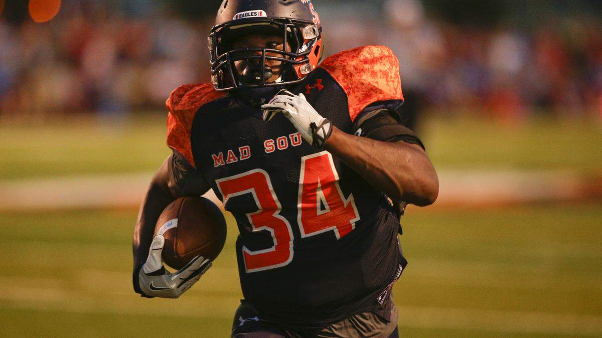 Madison Southern's Damien Harris is considered the nation's No. 1 running back.