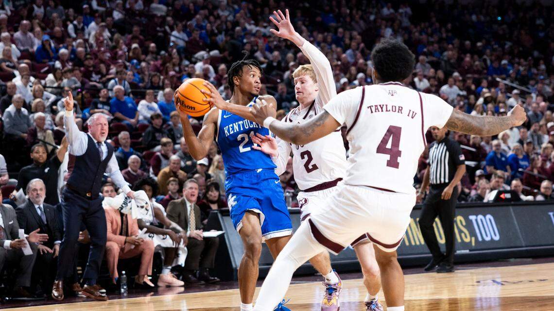Kentucky goes cold in overtime. Texas A&M hands No. 6 Wildcats their first SEC loss.