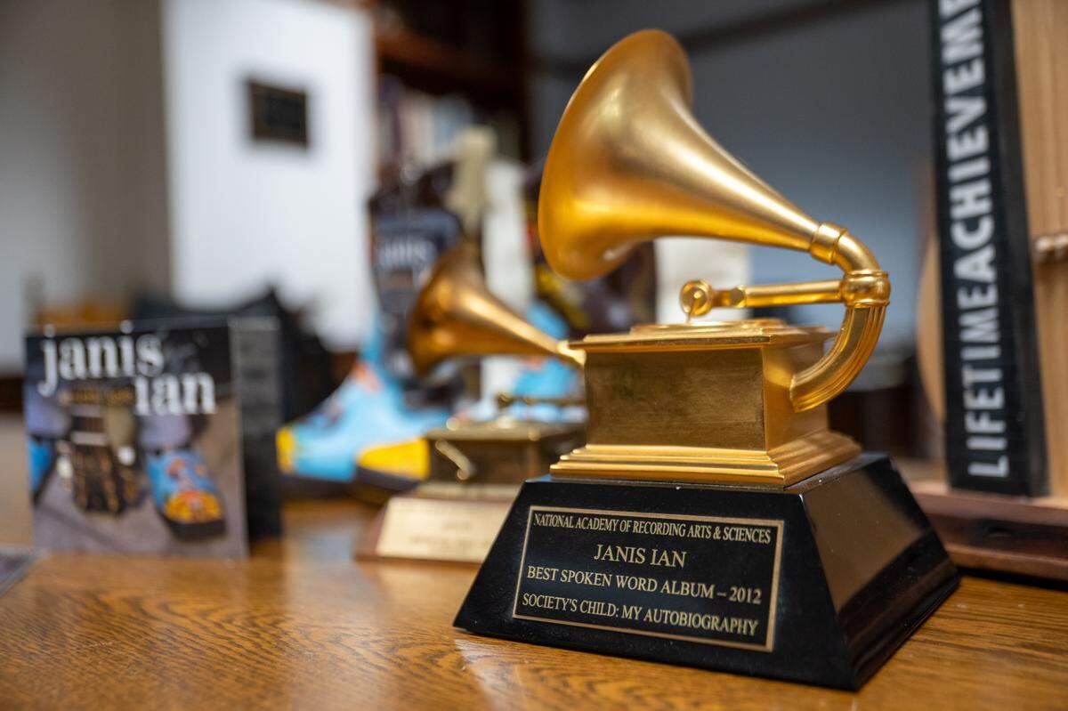 Singer/songwriter Janis Ian won an Emmy in 2012 for Best Spoken Word Album.