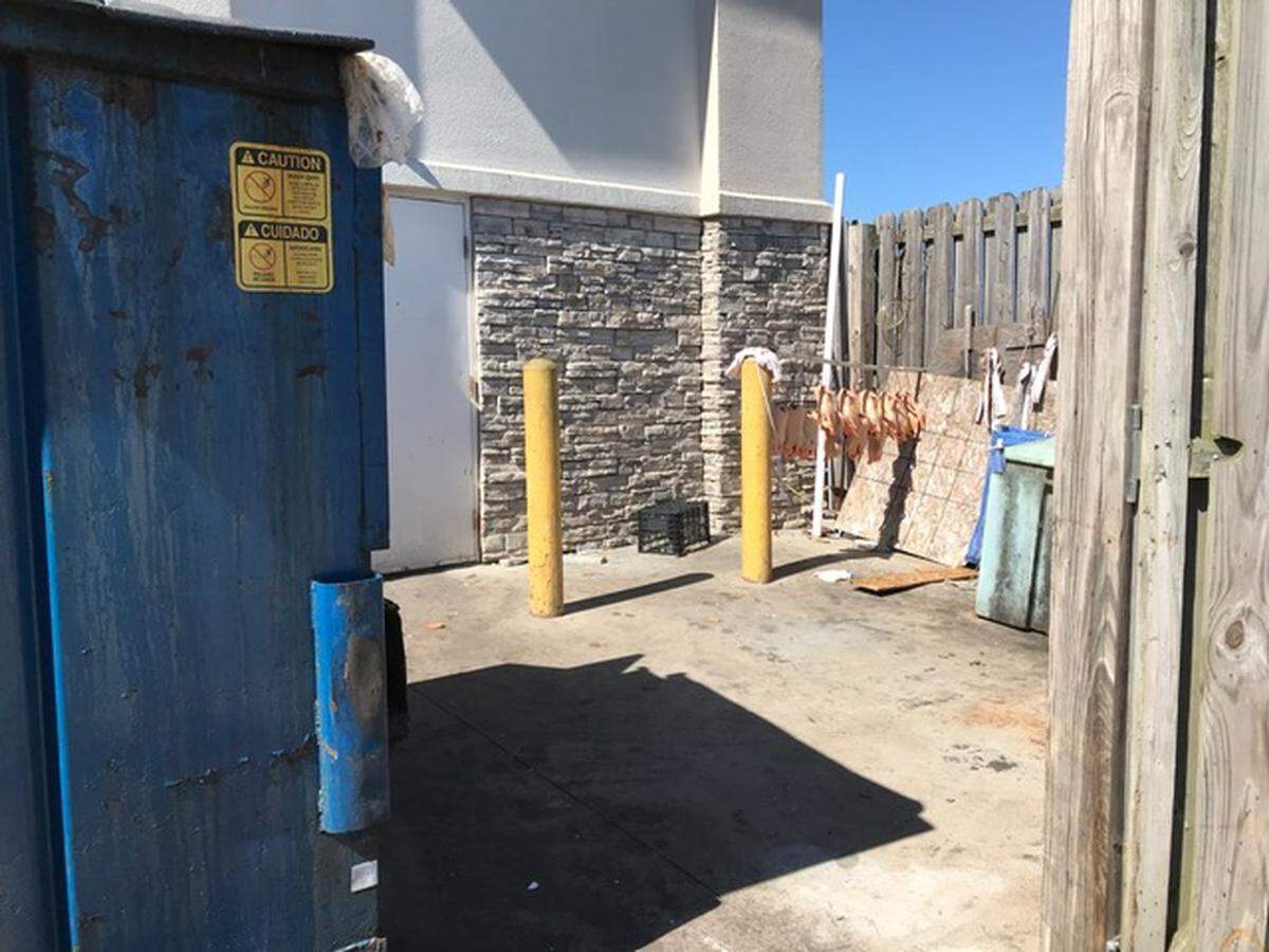 A customer spotted rows of duck carcasses hanging behind Panda Cuisine in 2018 and called the health department, which documented the incident. Although the manager said it was a “one-time incident,” Panda Cuisine has been on health department probation repeatedly.