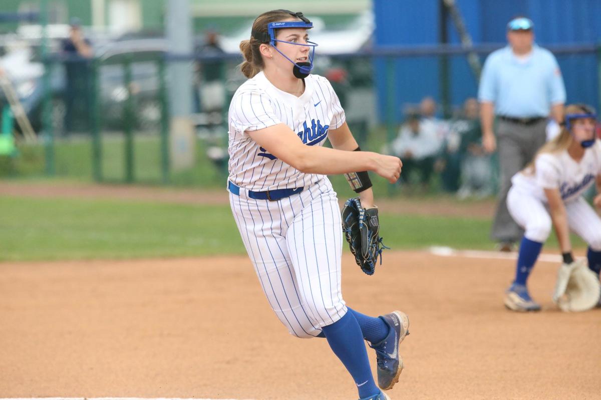 Lexington Catholic’s Abby Hammond struck out 10 batters and was named the 11th Region Tournament MVP after the Knights defeated Madison Central 4-0 in Wednesday’s championship game.