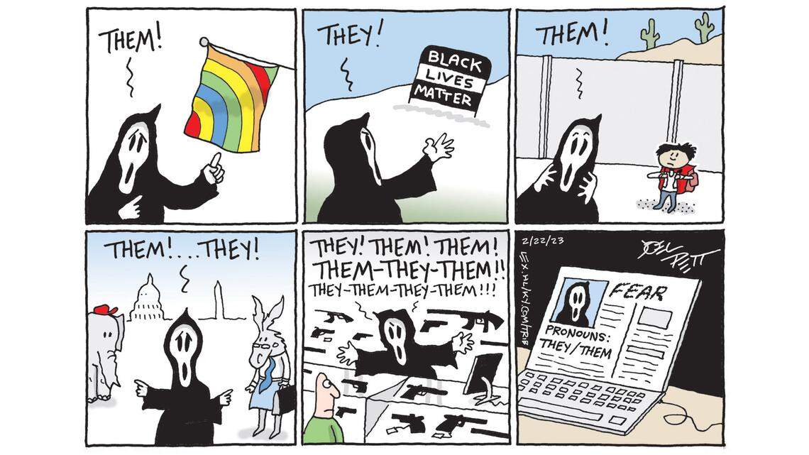 Joel Pett: The only we thing we have to fear ...