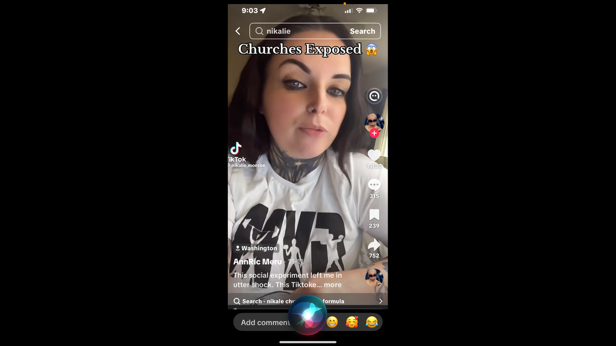 Nikalie Monroe did a viral TikTok prank asking church for formula, but she said it’s turned into a large movement.