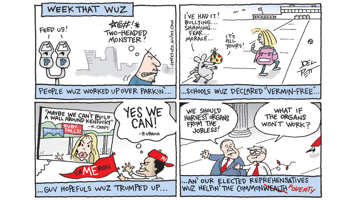 Joel Pett: What a week in KY!