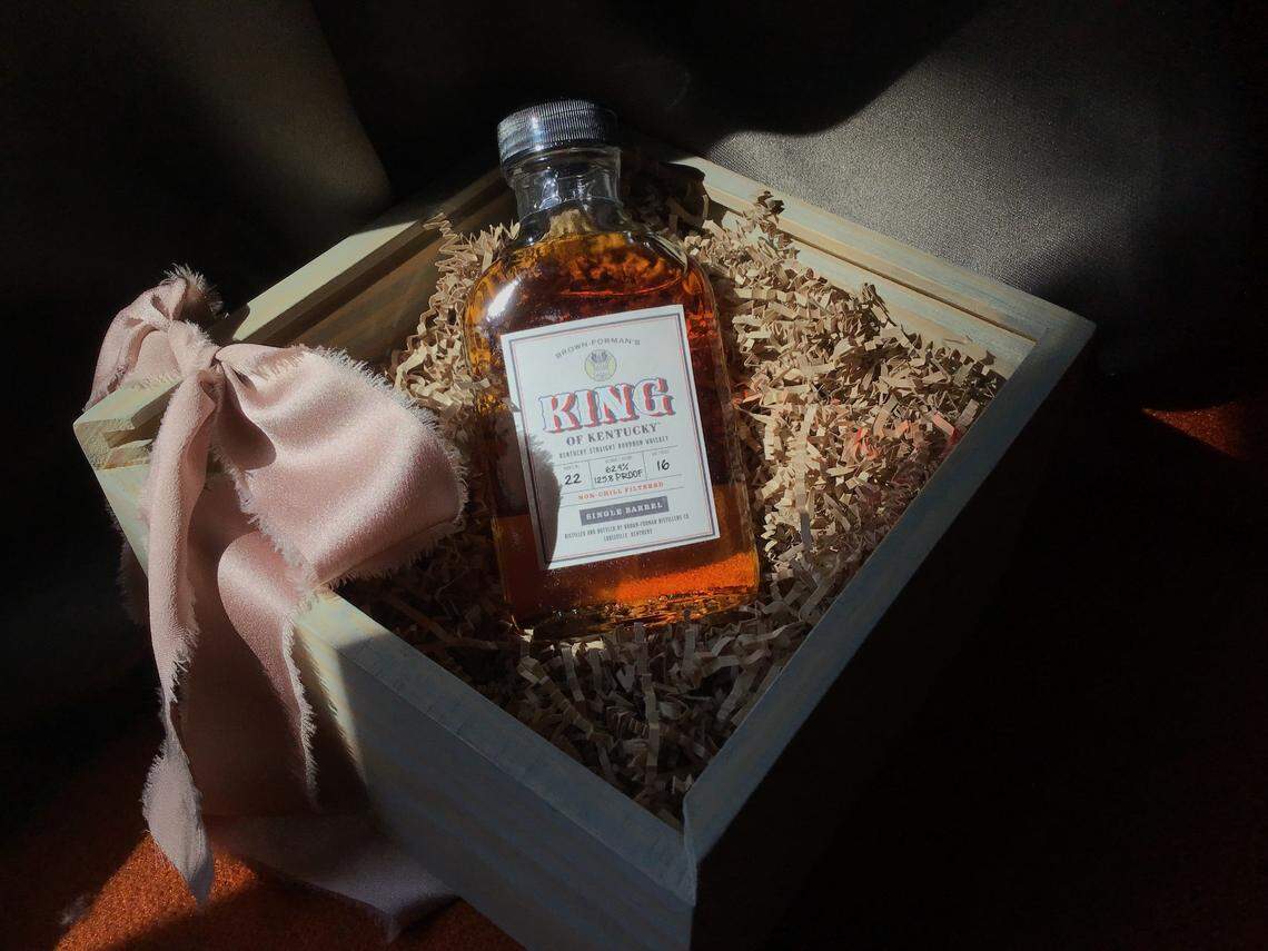 Brown-Forman’s King of Kentucky is a Kentucky Straight Bourbon Whiskey. This year’s 3,800 bottles will be released in mid-October. Made by Brown-Forman, it has a suggested retail price of $299.99 for a 750 ml bottle.