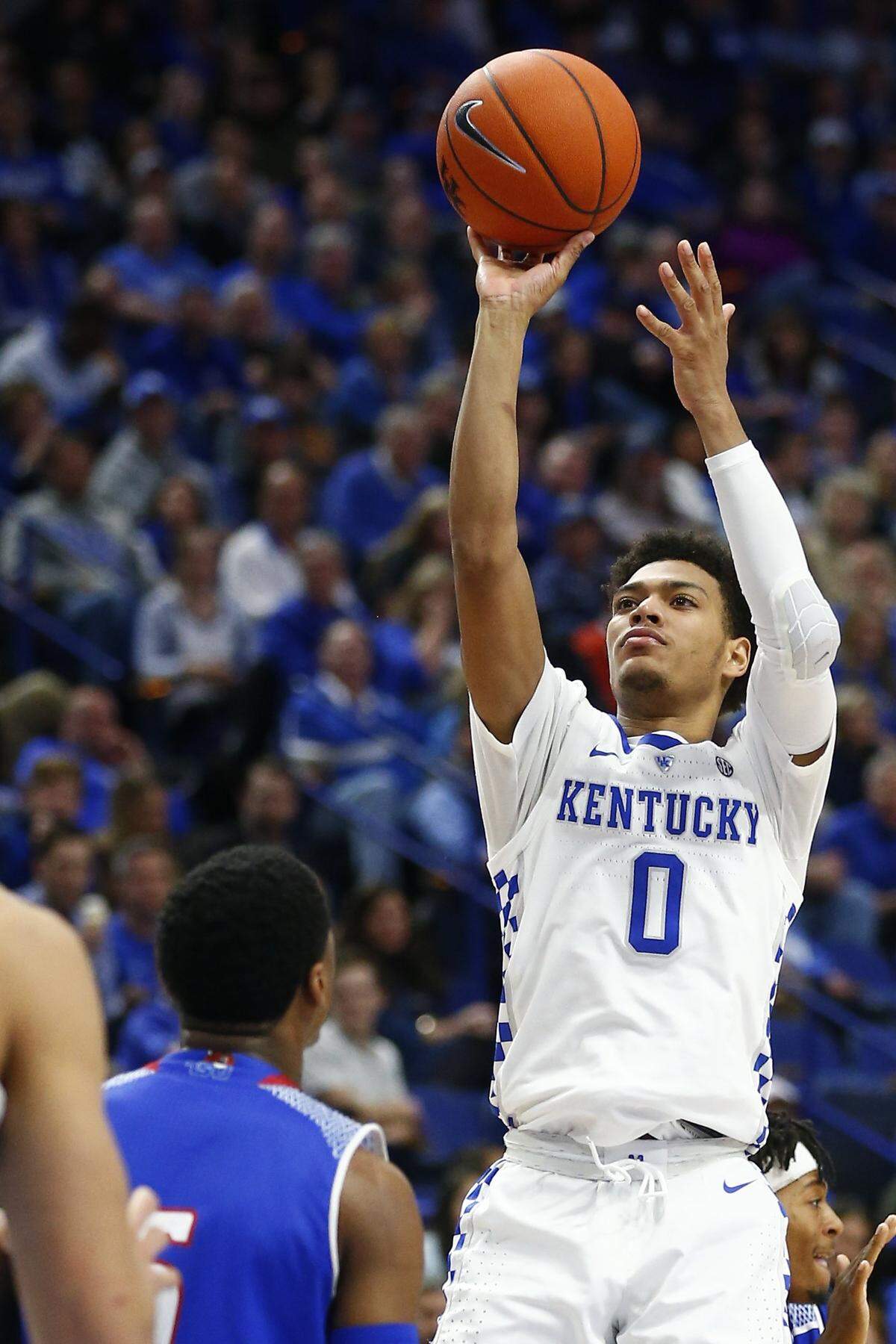 Quade Green was the most effective three-point shooter among Kentucky’s guards this season at 42.3 percent.